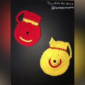 Knitted “Jarritos” set